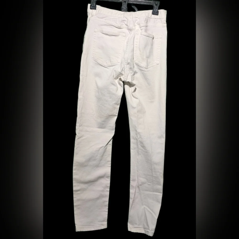 Everlane Women's Skinny White Jeans Size 28 Waist 28 Inseam EUC - Picture 4 of 4